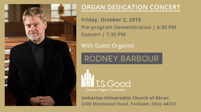 Organ Dedication Concert