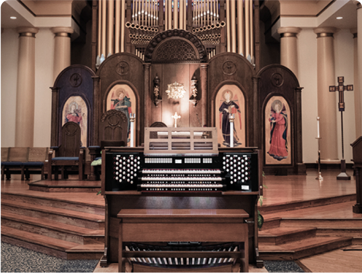 rodgers instrument in church